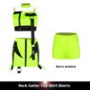 Fluorescent Green Jazz Costume Women's Suit - Image 7
