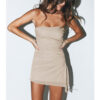 Ins Tube Top Dress With Drawstring Design Summer Backless Dresses For Women Party Club Clothing - Image 6