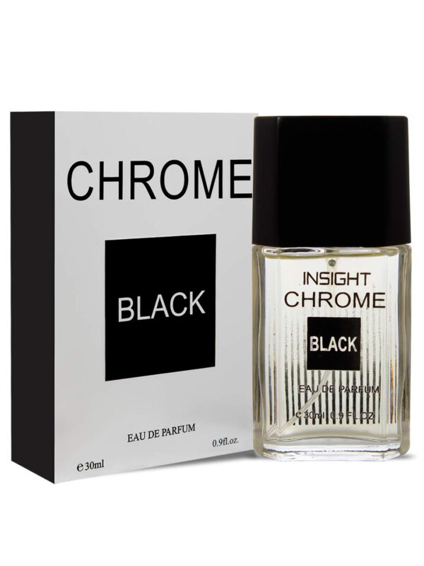 INSIGHT CHROME BLACK PERFUME SPRAY BOTH