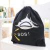 Plush toy shark - headed cotton slipper for women's skid and bottom plush shark slippers - Image 3