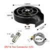 Bar Counter Cup Washer Sink High-pressure Spray Automatic Faucet Coffee Pitcher Wash Cup Tool Kitchen - Image 4