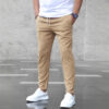 Men's Casual Pants With Pockets Fashion Slim Fit Drawstring Trousers - Image 7