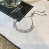 Rhinestone Bracelet Ins Fashion Shiny Adjustable Bracelet Women Jewelry - Image 4
