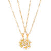 2pcs Necklace Sun And Moon Magnetic Pendant Clavicle Chain Necklace For Couple Lovers - Image 3