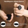 Anti-Slip Grip Strengthener No Sweaty Portable Finger Trainer Breathable Comfort Workout Grips For Dumbbell Lifting - Image 5