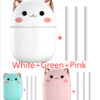 Air Humidifier Cute Cat Ultra-Silent USB Office Household Bedroom Car Aromatherapy Air Purifier With Led Cool Mist Spray - Image 8