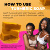 Turmeric Kojic Soap Turmeric Kojic Acid Soap Handmade Skin Products Natural Turmeric Soap Bar Skin Clean Dark Spot Remover Moist Bathing Facial Soap - Image 8