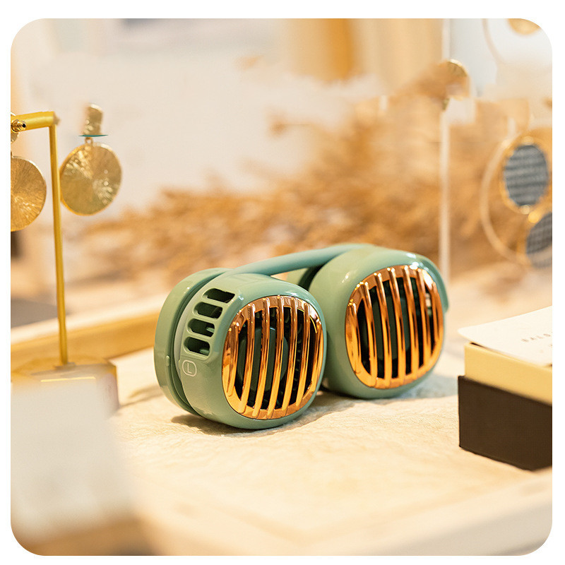 Hand-Held Lazy Charging Hanging Neck Fan - Image 5