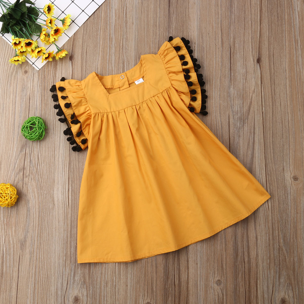 Children Newborn Clothing Sleeveless Kids Girls Dress - Image 5