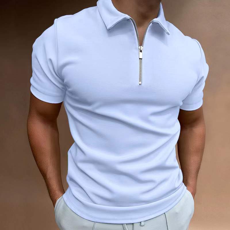 New Men's Casual Short Sleeve Digital Print POLO Shirt - Image 7